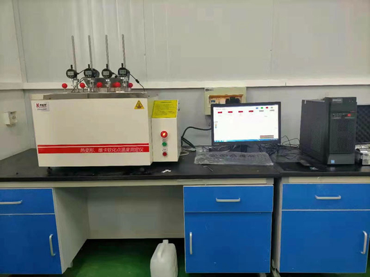 Astm D648 Hdt Vicat Testing Machine Computerized