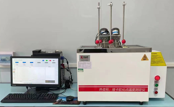 Astm D 648 Vicat Softening Point Tester Computer Control