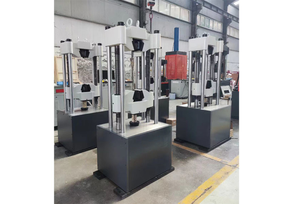 WAW-600D Hydraulic Universal Testing Machine PC Controlled For Stretching Compressing Cutting Tests