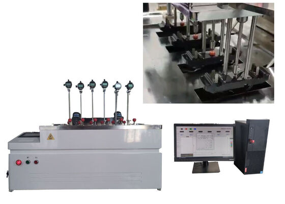HDT VICAT Testing Machine for Plastic Heat Deflection and Vicat Softening Point Testing According to ASTM D648 Standards