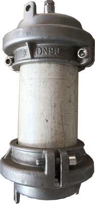Dn 90mm Bagian Hidrostatik 304 # Stainless Steel Pvc Pp Pe Pipe Fitting End Penutupan