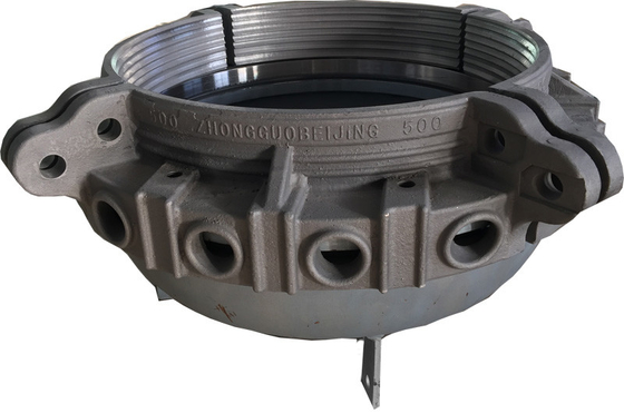 Dn500mm Hydro Plugs End Caps Untuk Pengujian Hidrostatik Dengan Silicone Rubber Seal