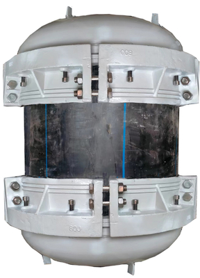 Dn800mm Hydrotest Plug End Closures Bekerja Dengan Peralatan Tekanan Hidrostatik