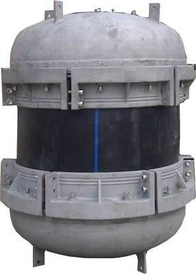 Dn900mm Hidrostatik Plug 304 # Ss Atau Tutup Ujung Baja Karbon Untuk Menyegel Pipa Plastik