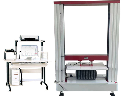 Kekuatan Tarik Kain 5KN Electronic Universal Testing Machine Peeling Strength Tester