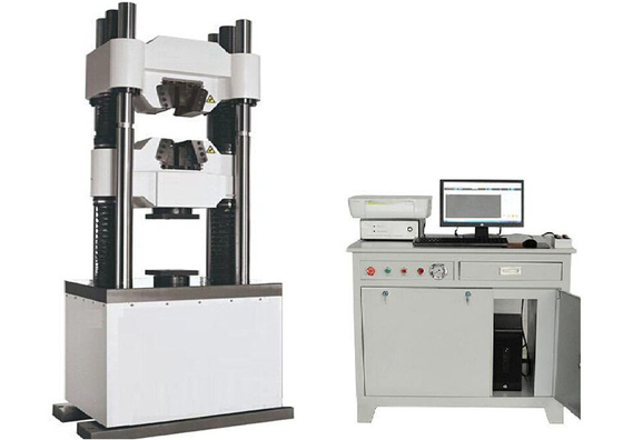 1000kn Komputer Kontrol Servo Hydraulic Testing Machine Untuk Baja Bar