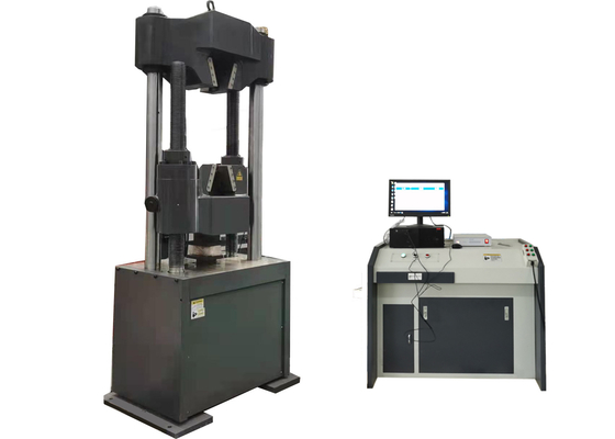 Bahan Komputerisasi Peralatan pengujian Tensile Tester hidrolik 600kn
