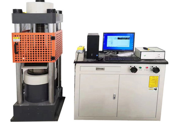 YAW-2000 Mesin Kekuatan Kompresi Terkontrol Pc Untuk Beton Semen Dan Batu