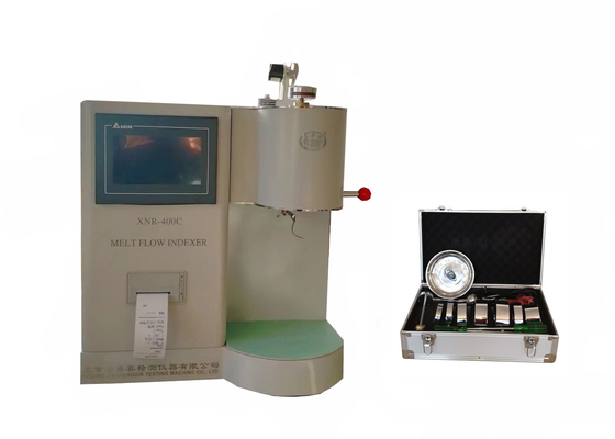 MFI Plastic PS Melt Flow Index Tester Mesin ISO 1133 ASTM D 1238