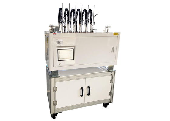 100mm Span Of Sample Supports HDT VICAT Testing Machine with ±0.5C Maximum Temperature Error (Mesin pengujian VICAT dengan suhu maksimum ±0.5C)