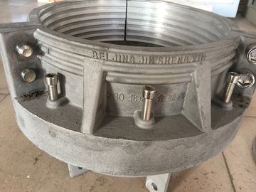 SS 280mm Hydrostatic Pressure Testing Machine Untuk Pipes End Caps Good Sealing