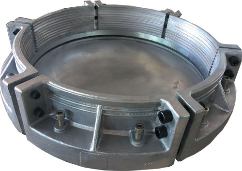 Tutup Ujung Pipa PVC PE DN 710mm untuk Uji Hidrostatik dengan Standar ASTM D 1598/1599