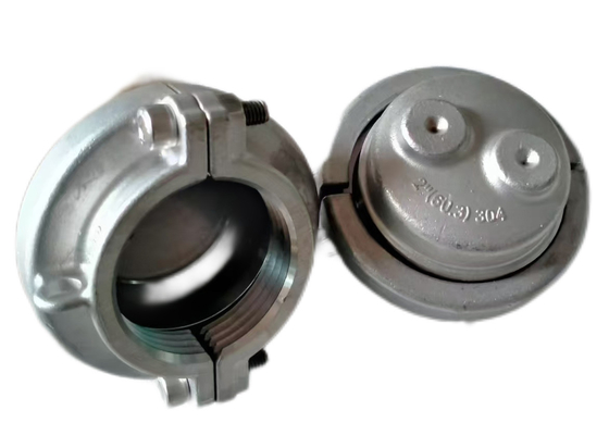 2 inci 60,3mm tutup ujung stainless steel untuk PVC PP tabung Tekanan hidrostatik