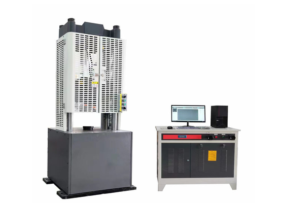 Kontrol komputer mikro electrohydraulic servo-hydraulic universal uji mesin untuk baja untuk prategang beton
