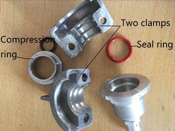 φ 25mm Pvc Pipa Plastik End Caps Fpr Pipa Uji Tekanan 65 * 65mm Luar Dia