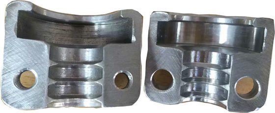 ISO9001 304 # Pengecoran Tutup Ujung Stainless Steel Untuk Pipa