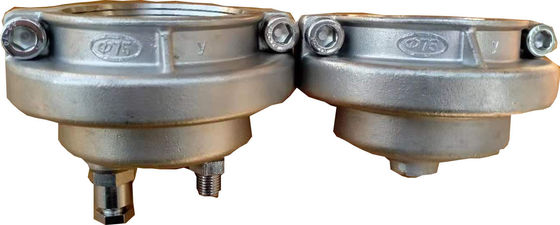 Iso Lulus Tutup Ujung Logam 75mm Untuk Pipa Pvc Pe